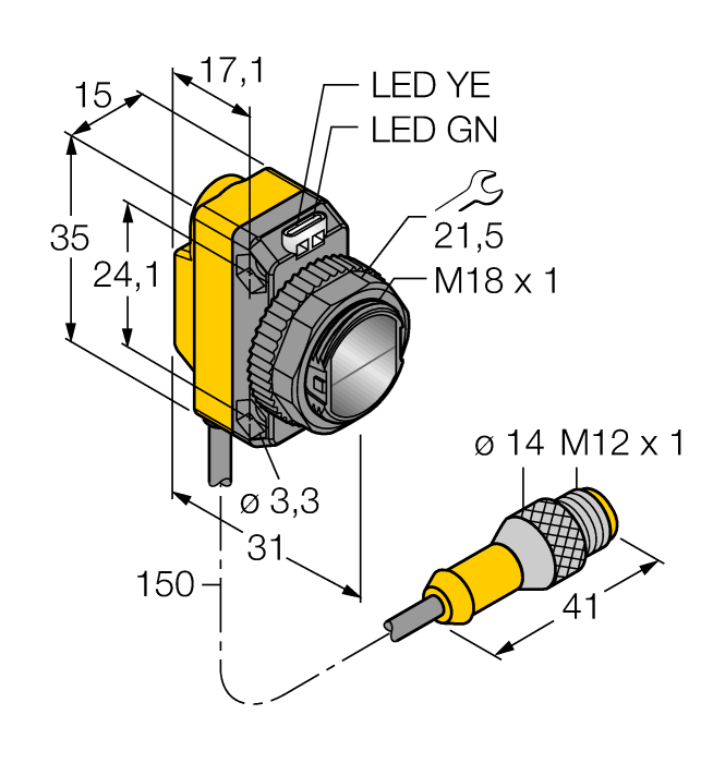 QS18VP6FF150Q5