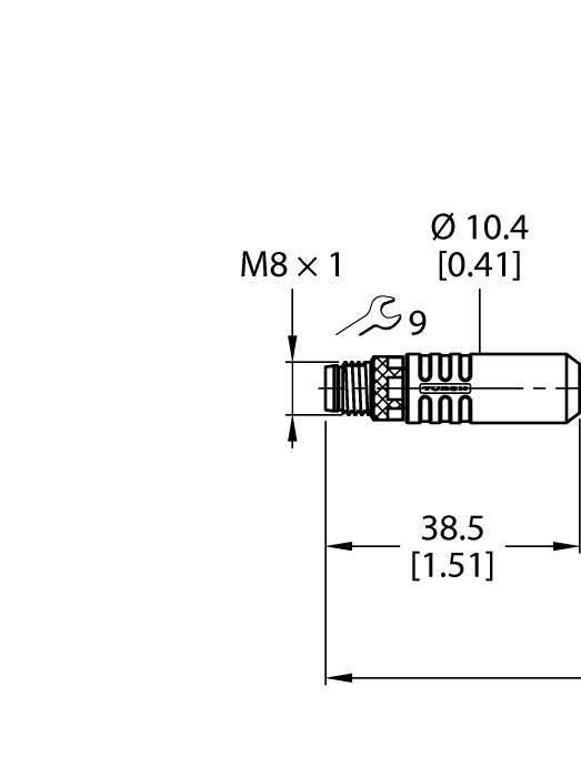 PSGS4M-RJ45S-4422-25M