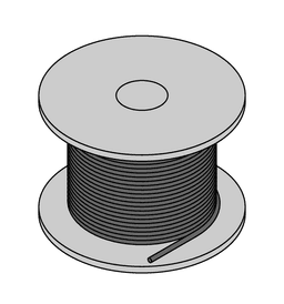 Thumbnail for CABLE8X0.25-SH-PUR-BK-100M/TXL