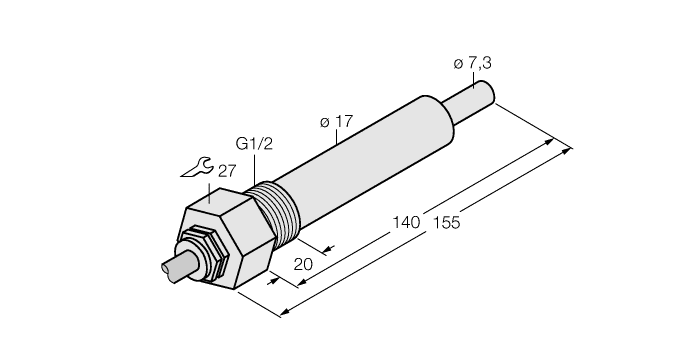 FCS-G1/2HC4-NAEX0/L140/D024 5M
