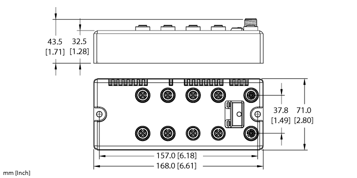 BLCDN-8M12L-8DI-P-8DI-P