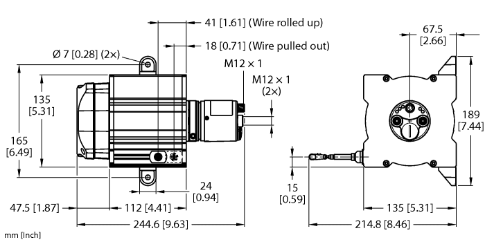 DWE-15000-135-105-9E43B-B3M12