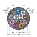 CABLE12X0.14-XX-PUR-BK-100M/TXL