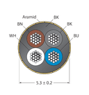 CABLE4X0.34-XX-PUR-BK-100M/TXL1001