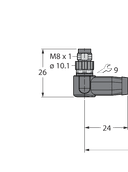 PSWS4M-RJ45S-4414-0.5M