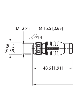 Thumbnail for RKSD-RJ45S-4422-0.5M