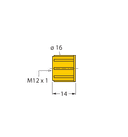 VK-M12 (100 PCS)VERSCHLUSSKAPPE