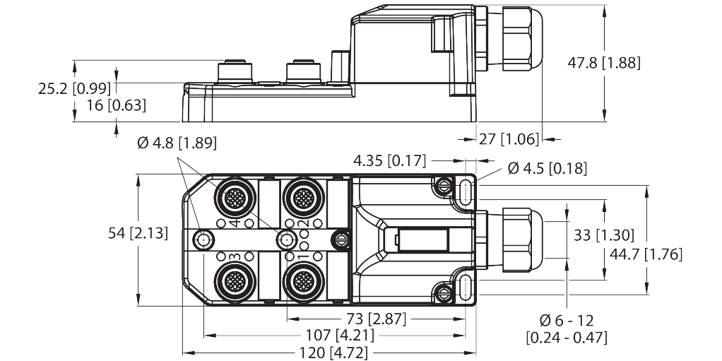TB-4M12-5P3-K-S/0612