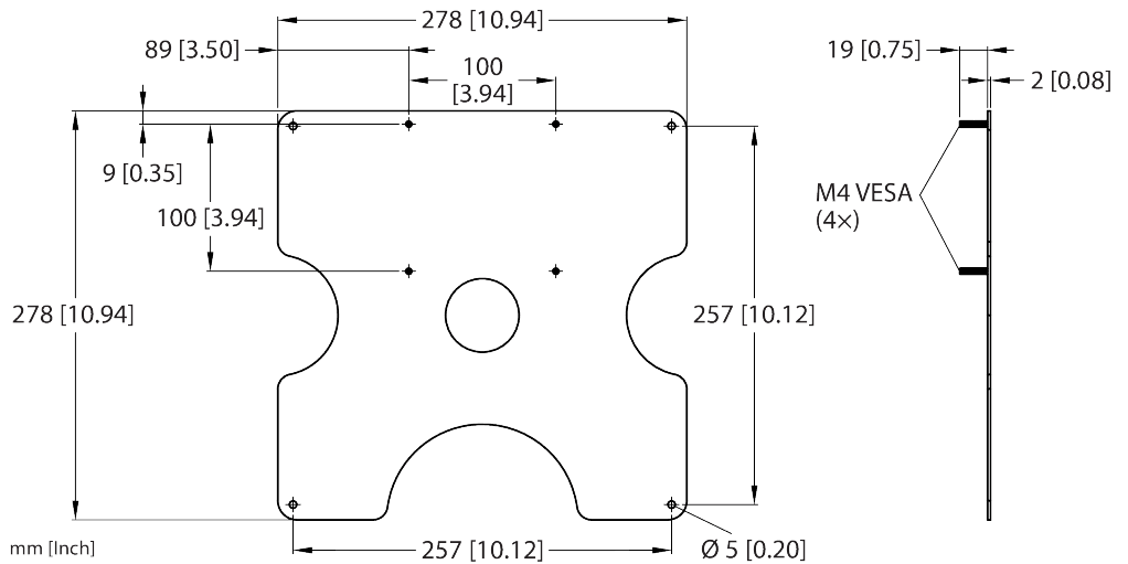 TN-UHF-ACCSY-Q280-VESA100
