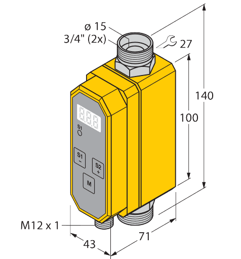 FTCI-3/4D15A4P-4UP8X-H1160