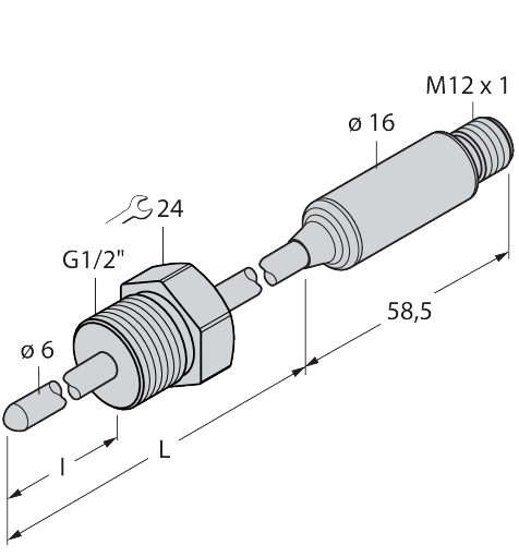 TTMS-206A-G1/2-LIUPN-H1140-L050