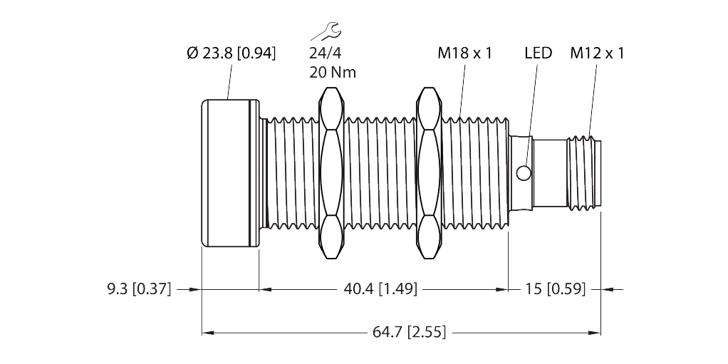 RU100U-EMT18M-UP8X2-H1151/S1331