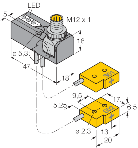NI2-Q6.5-0.1-BDS-2AP6X3-H1141/S34