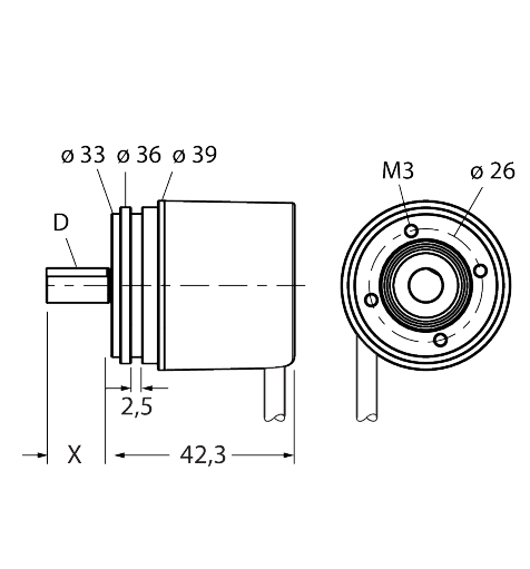 RS-45S6S-9D16B-CT 1M